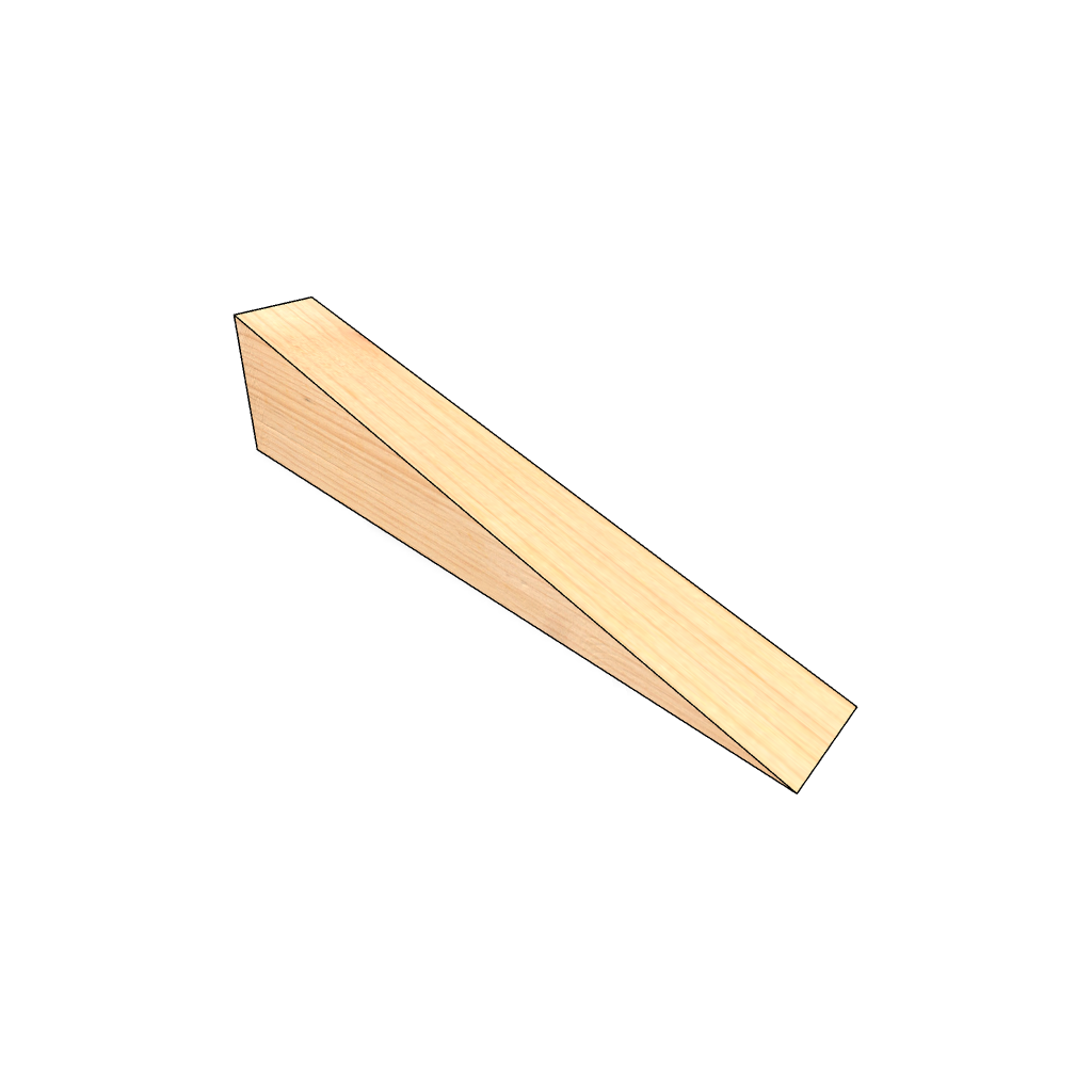 Holzkeil nach Mass (Typ 2)